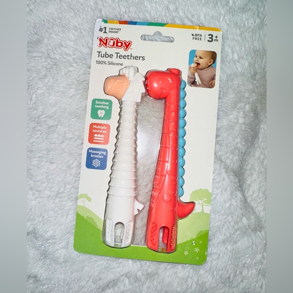 New Nuby Tube Teething Set - Picture 2 of 3